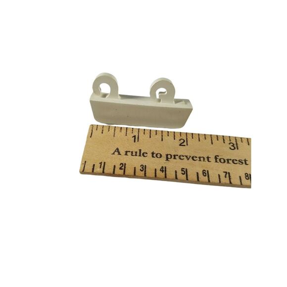 Frigidaire Electrolux Kelvinator Refrigerator Rail End Cap Door Shelf 5303323483 - Picture 5 of 5